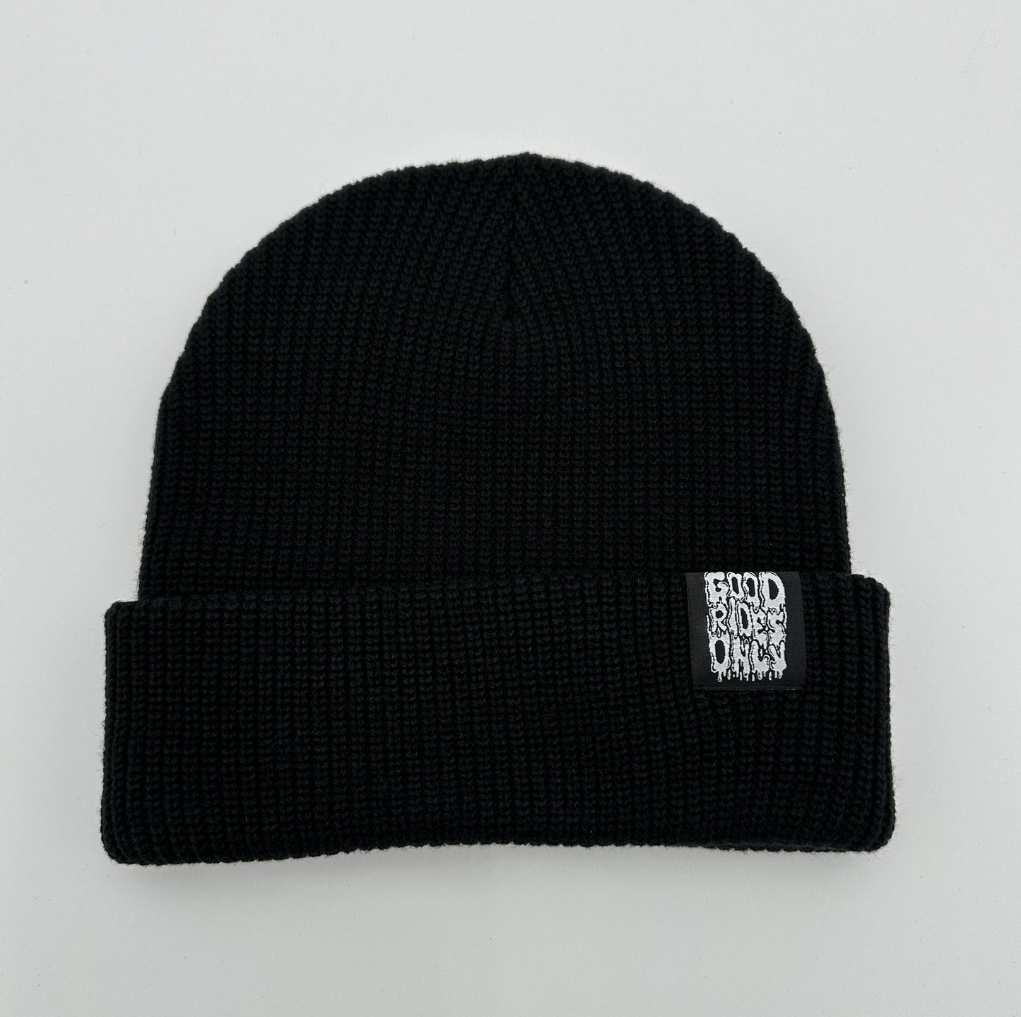 Good Rides Only Beanie - Black
