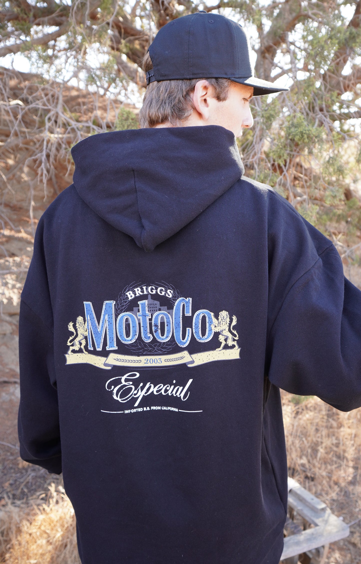 Briggs MotoCo Hoodie - Black