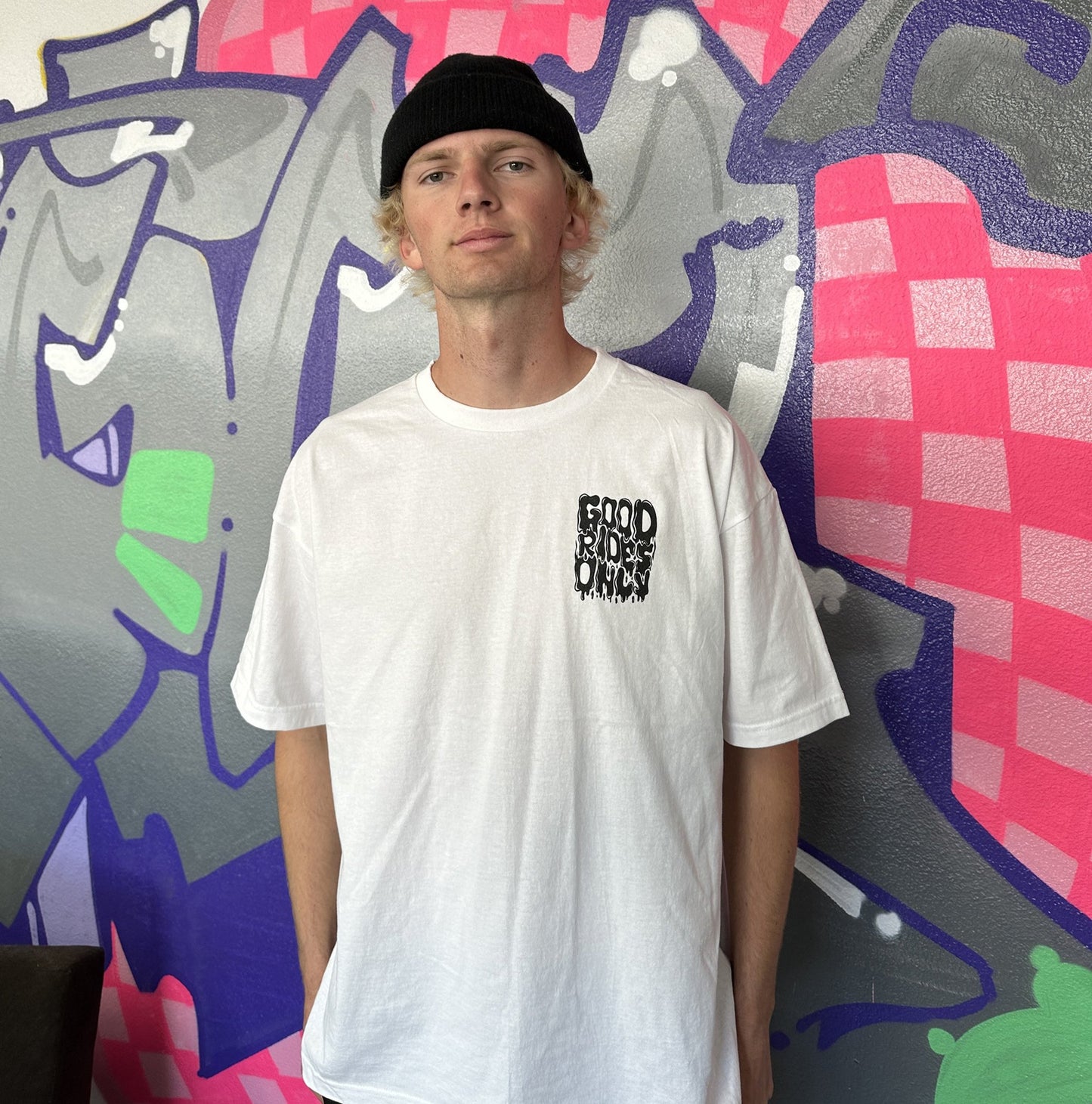 Good Rides Only Short Sleeve T Shirt - White