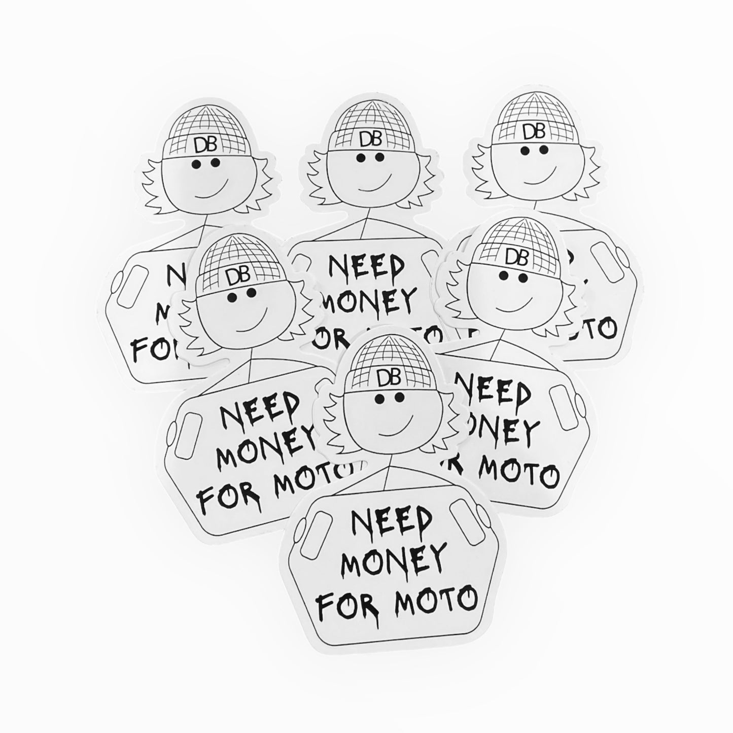 Sticker Packs - Moto Sticker 6-packs