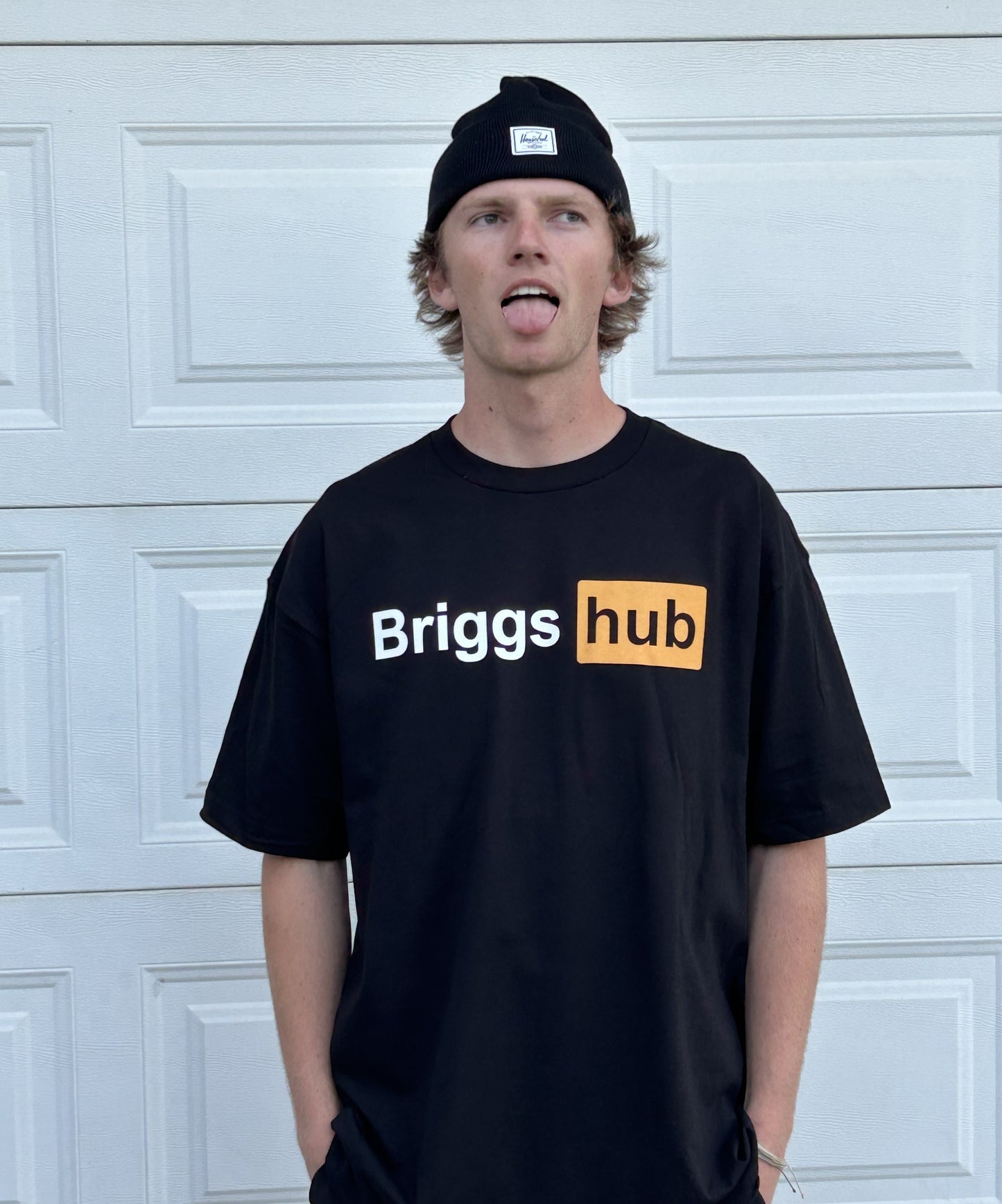 Briggs Hub Short Sleeve T Shirt - Black
