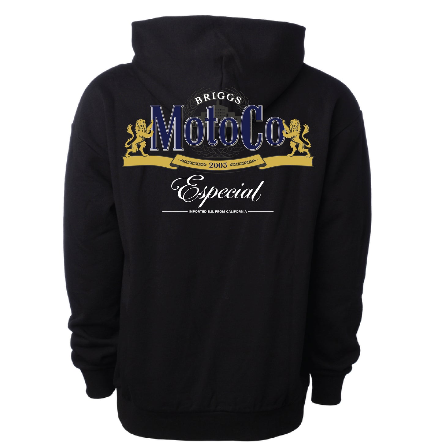 Briggs MotoCo Hoodie - Black