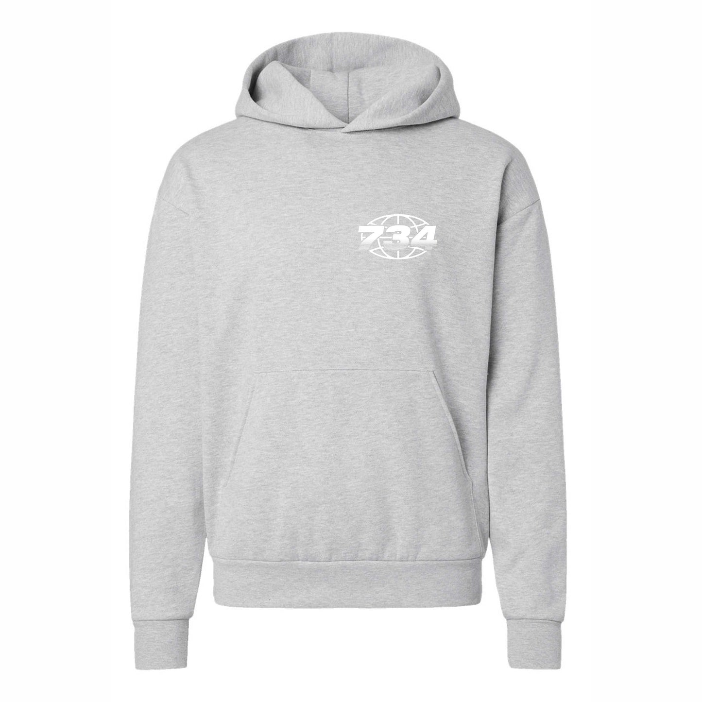 734 MotoWorld Hoodie - Grey