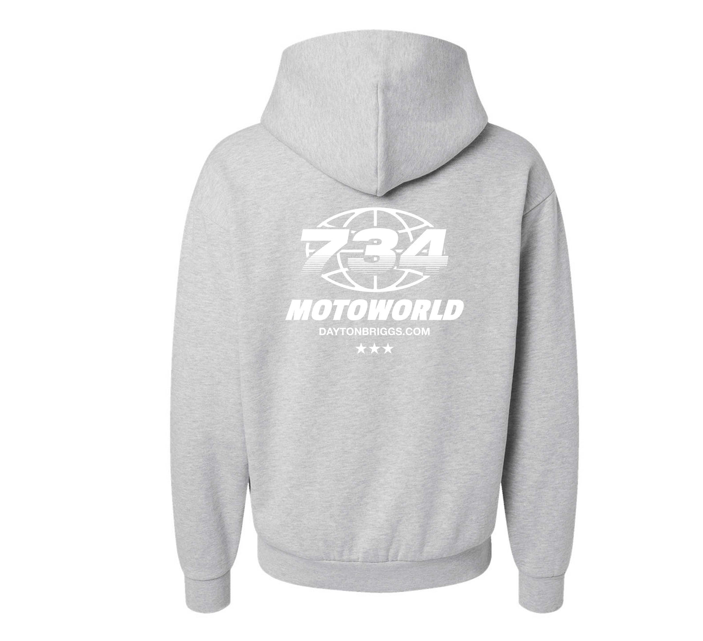 734 MotoWorld Hoodie - Grey