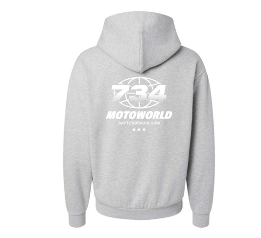 734 MotoWorld Hoodie - Grey