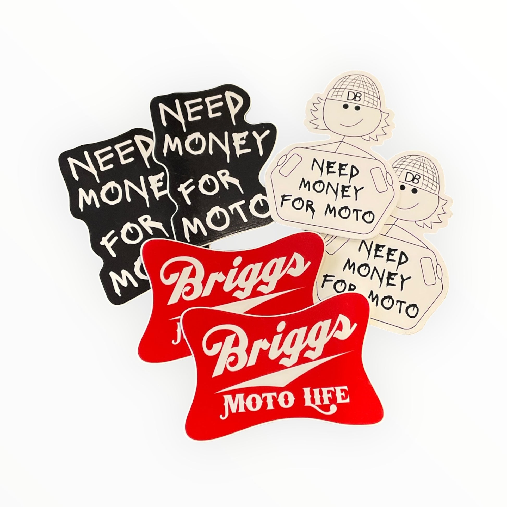 Moto Sticker Packs for Moto Fans: Need Money for Moto, Motolife ...